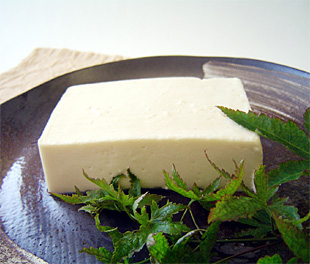 美味しそうな絹豆腐